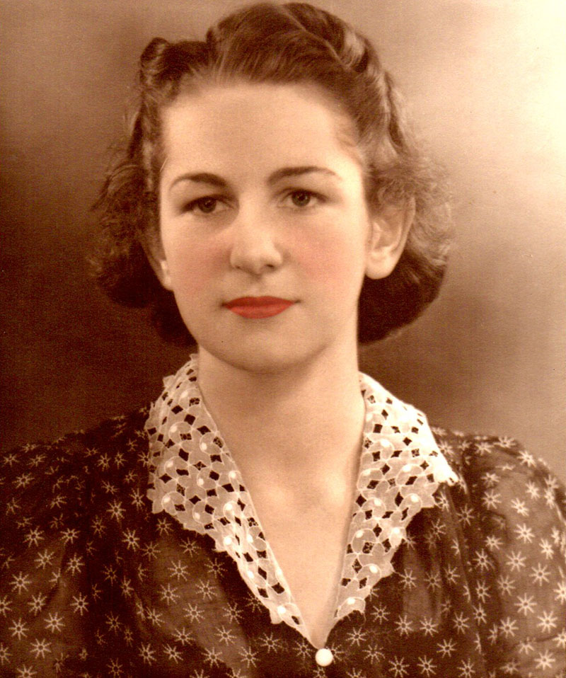 Marjorie Smith teenager