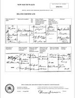 John Smith Death Cert