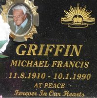 Michael Griffin headstone